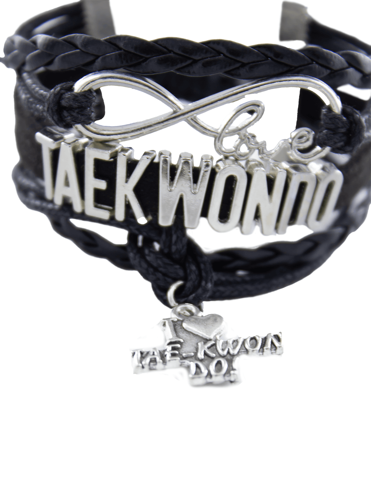 TKD Belt Bracelet - Black - image 2 of 3